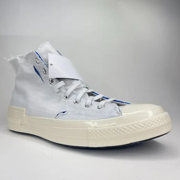 Converse Mens Chuck 70 HI x SGA Chase the Drip White Blue Shoes 172590C Shai Gilgeous Alexander X Chuck 70 High  main image 3